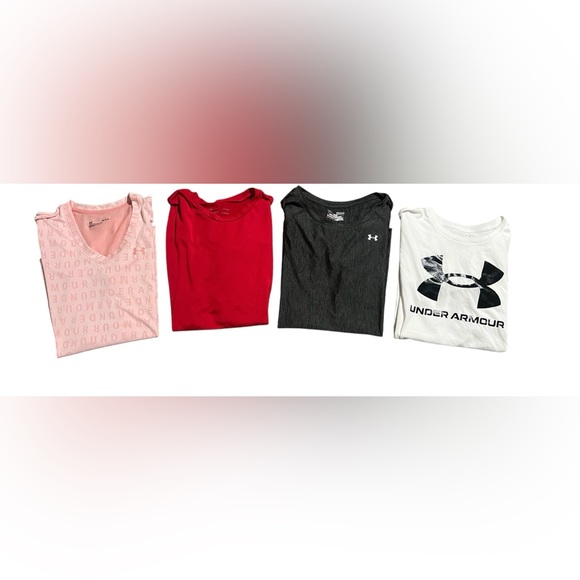 Under Armour Tops - Under Armour Red and Black Tops